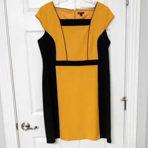 Voir Voir Yellow/ Black Dress Plus size
